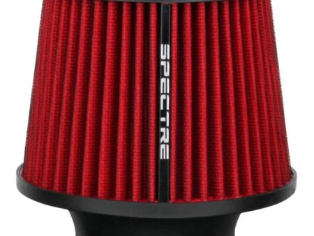 Spectre Conical Air Filter   Round Tapered 3in. - Red Discount