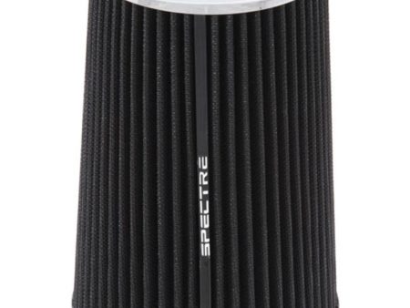 Spectre Adjustable Conical Air Filter 9-1 2in. Tall (Fits 3in.   3-1 2in.   4in. Tubes) - Black Online now