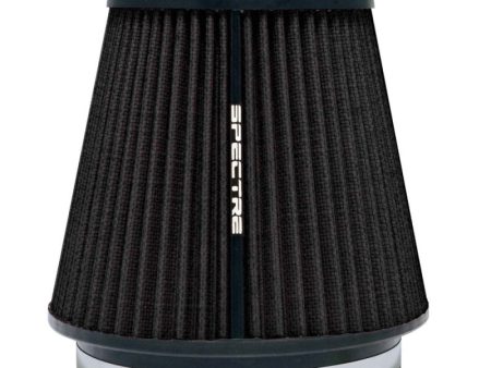 Spectre HPR Conical Air Filter 6in. Flange ID   7.313in. Base OD   7in. Tall - Black on Sale