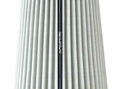 Spectre Adjustable Conical Air Filter 9-1 2in. Tall (Fits 3in.   3-1 2in.   4in. Tubes) - White Online Hot Sale