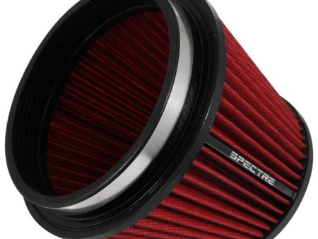 Spectre HPR Conical Air Filter 6in. Flange ID   7.719in. Base OD   5.219in. Top OD   6.219in. H Sale