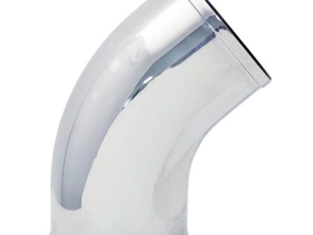 Spectre Universal Intake Elbow Tube (ABS) 3in. OD   45 Degree - Chrome on Sale